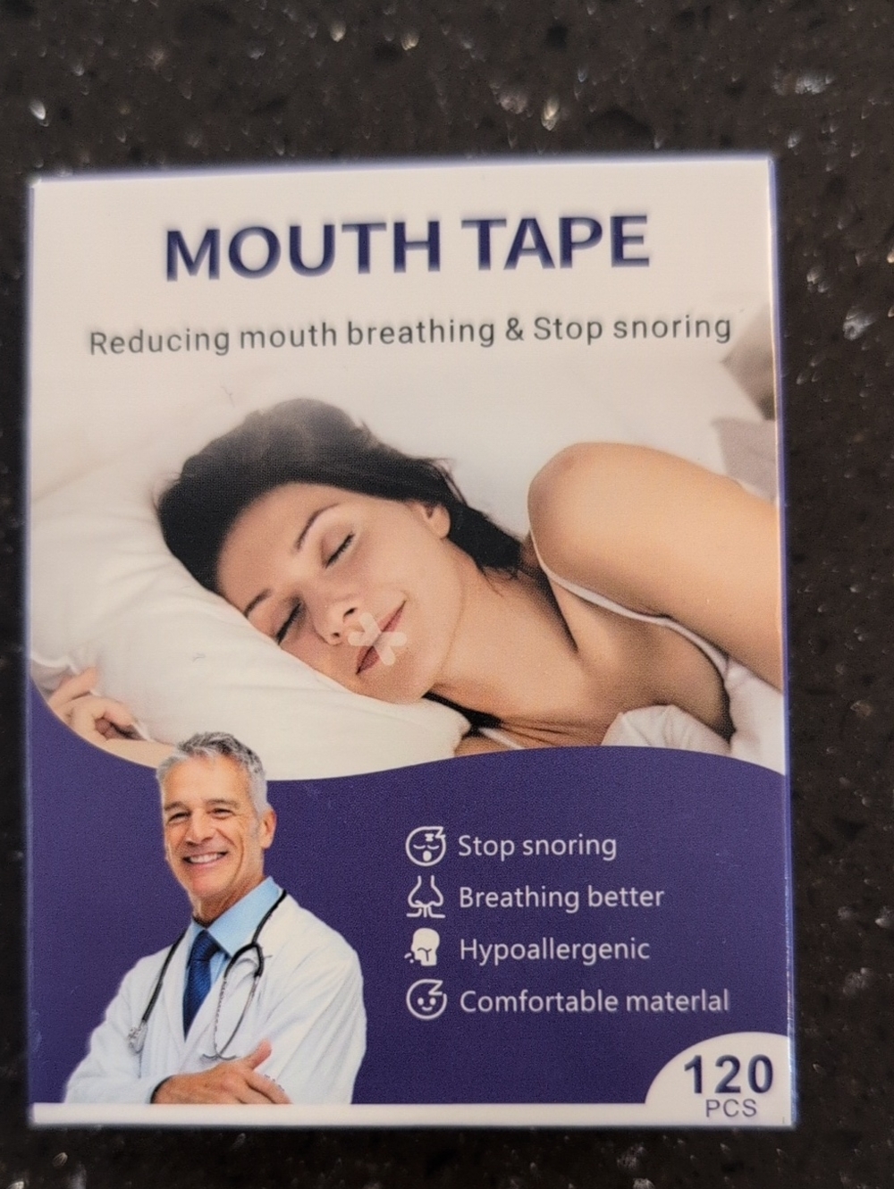 Mouth Tape - Hypoallergenic Breathable Sleep Tape